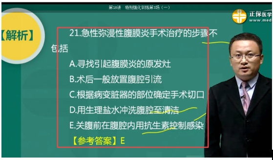 急性弥漫性腹膜炎手术治疗步骤