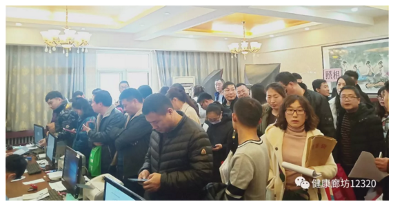 河北永清县2019年度医师资格考试现场报名审核工作顺利完成，审核通过3747人